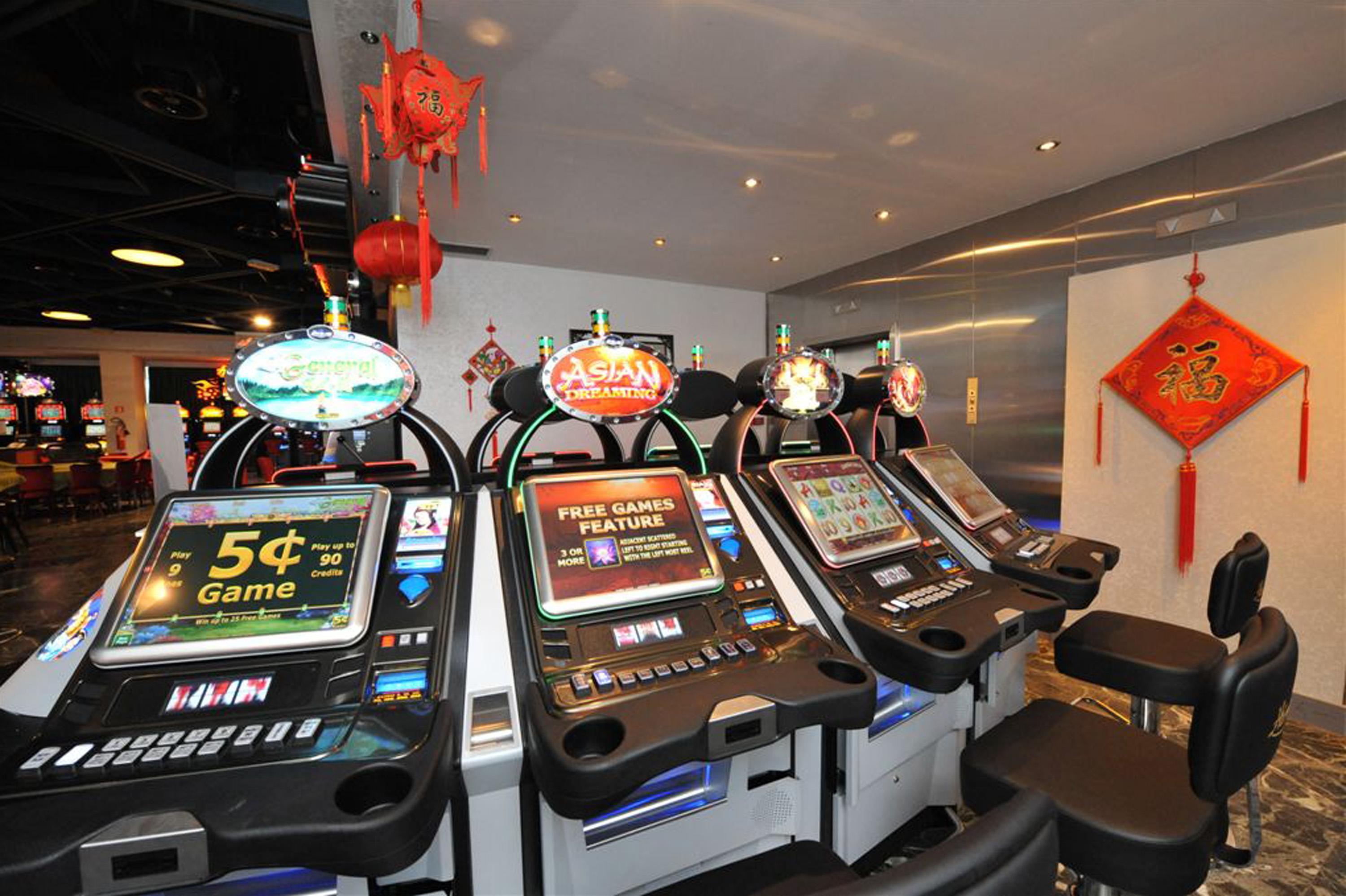 Una sala giochi (archivio)