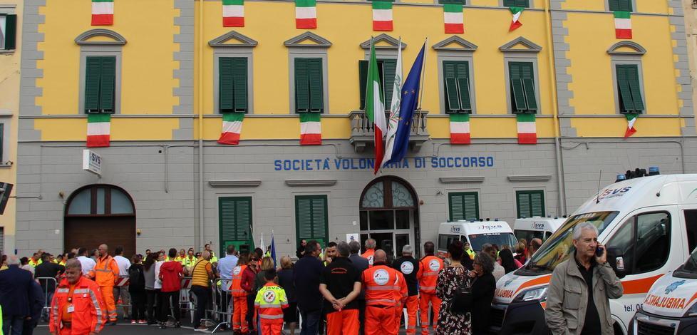 Bandiere e sirene, è la festa della Svs 