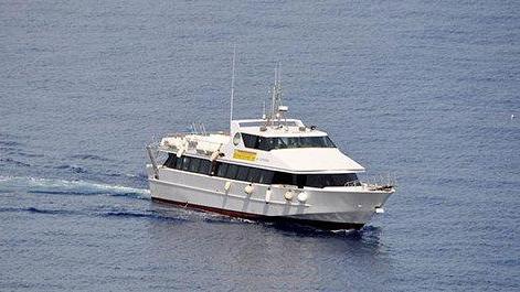 Una delle navi della compagnia accusata di aver evaso l’Iva