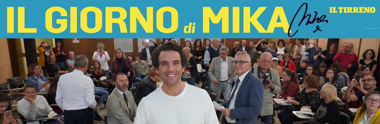 Mika al Tirreno, il giornale spaziale della pop star: ecco le sue scelte da direttore per un'ora - Video 
