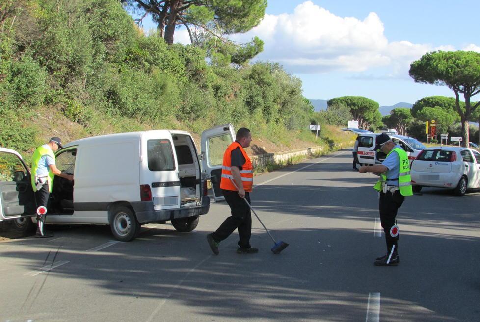 Schianto sull’Aurelia Traffico in tilt, un uomo in ospedale 