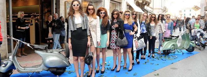 Gran successo per moda e Vespe