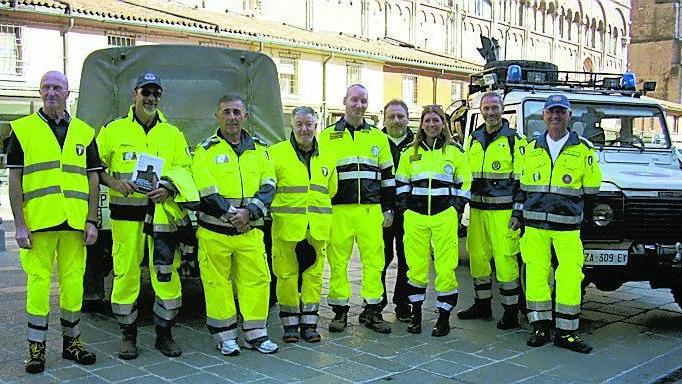 Protezione civile in piazza