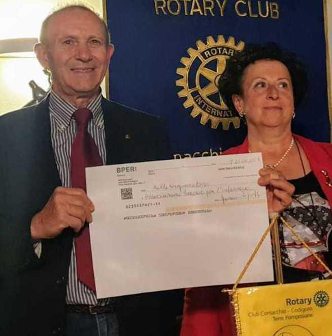 Il Rotary arriva in aiuto delle mamme per la vita dell’asilo parrocchiale 