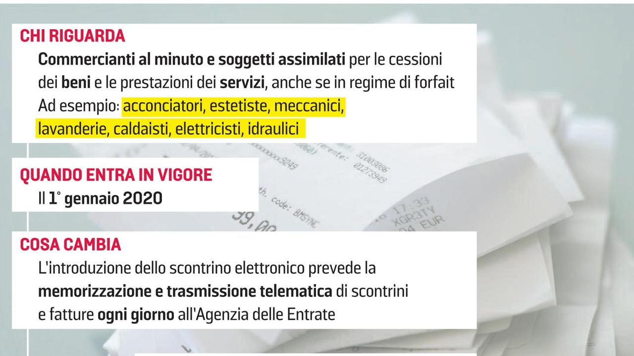Scontrino digitale, un incontro al Tirreno per saperne di più con gli esperti di Cna
