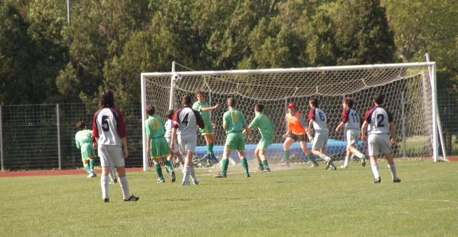 Una partita di calcio giovanile (Foto d'archivio)