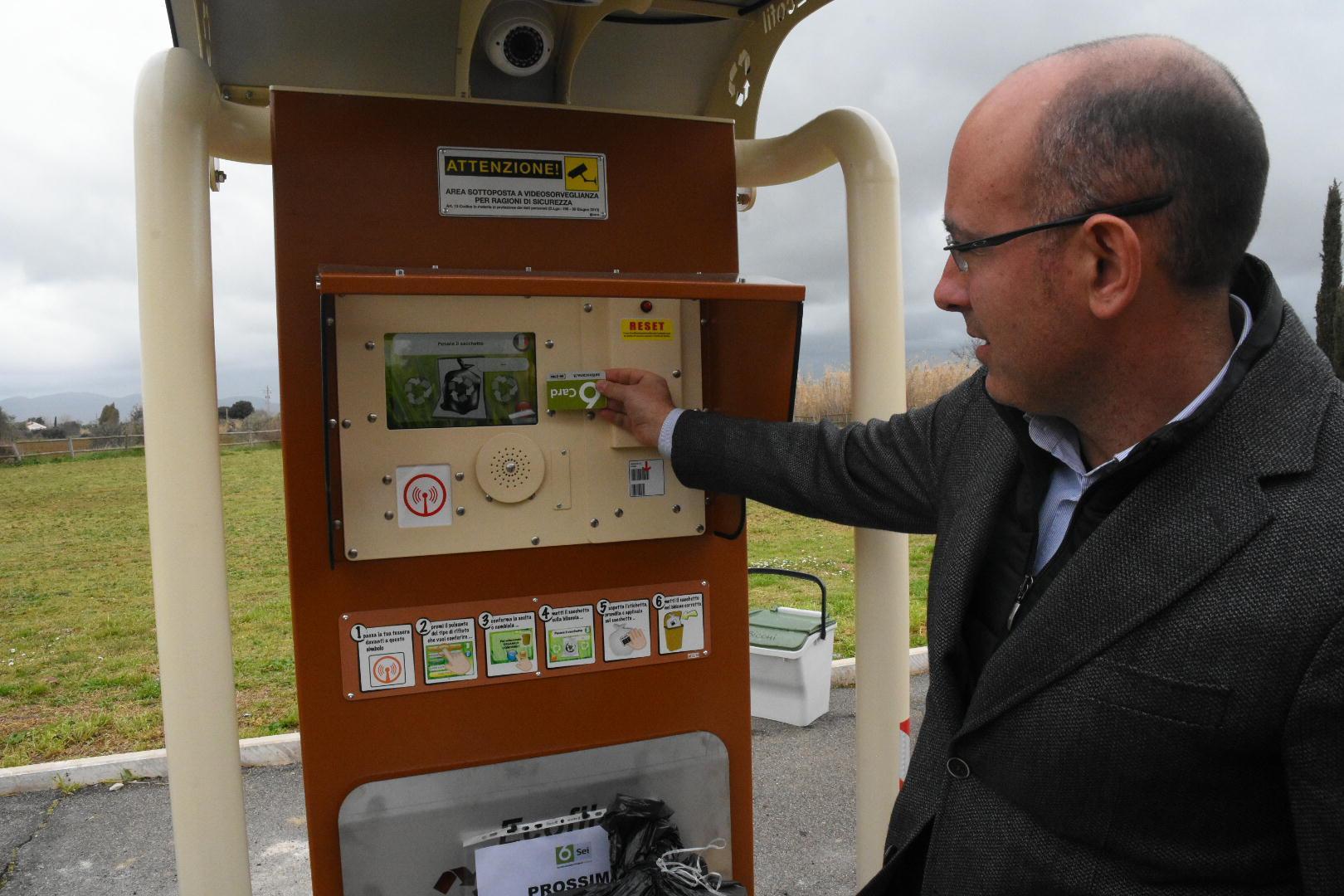 I cassonetti intelligenti di Grosseto