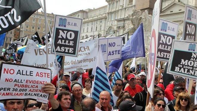 Bagni all’asta, incontro a Roma e assemblea