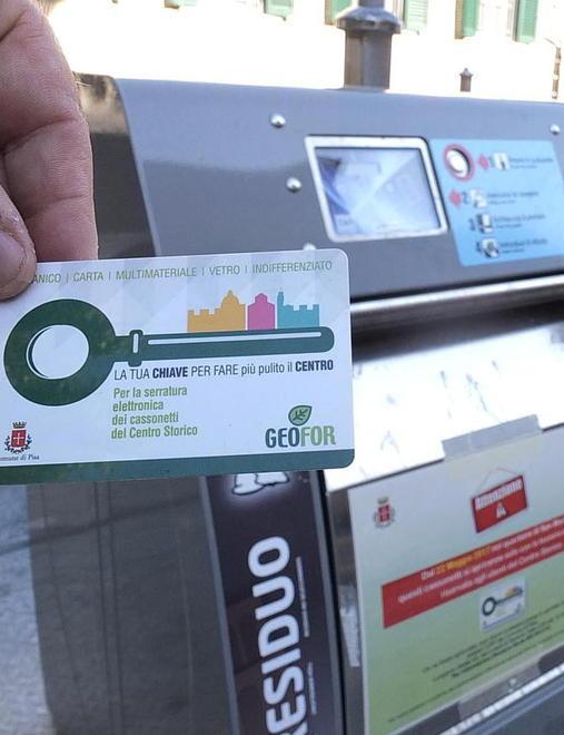 La raccolta dei rifiuti in città