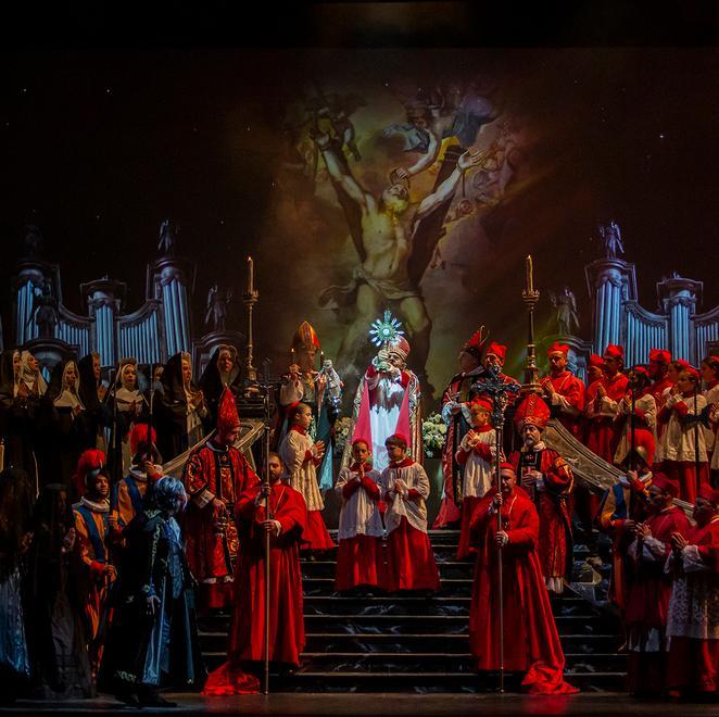 Successo per la Tosca 