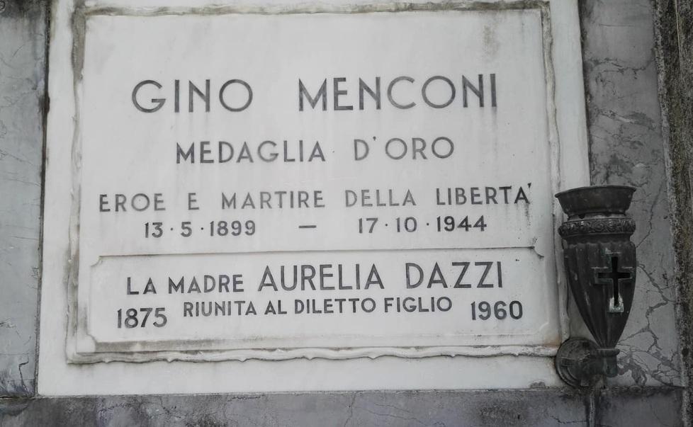 Nemmeno un fiore sulla lapide del partigiano Gino Menconi 
