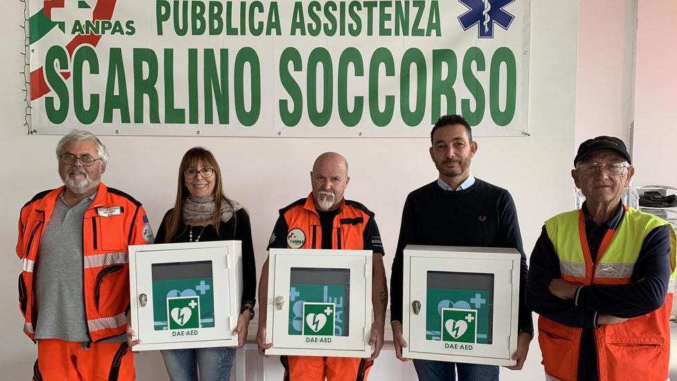 Tre nuovi defibrillatori anche nelle frazioni Sabato i corsi per usarli