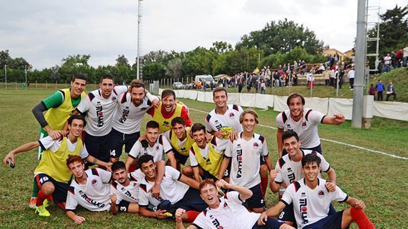 Tre reti in rimonta il Cecina di Miano squadra di carattere