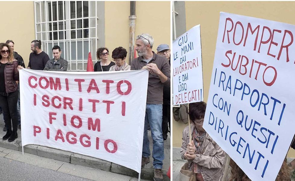 In strada per protestare contro le punizioni allo storico delegato 