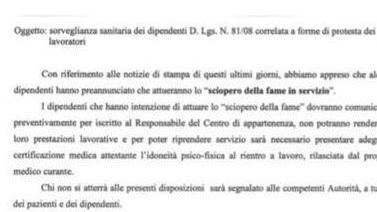Aias, sciopero della fame «Dateci i nostri stipendi»