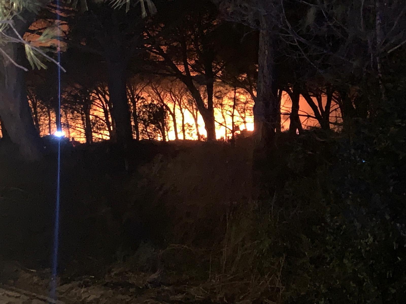 Arborea, incendio minaccia un resort turistico: evacuate 250 persone 