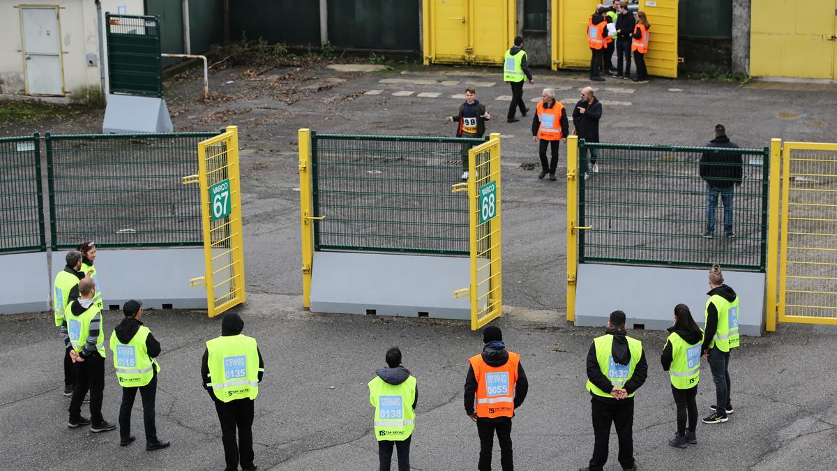 Steward a Livorno per lo stadio Picchi