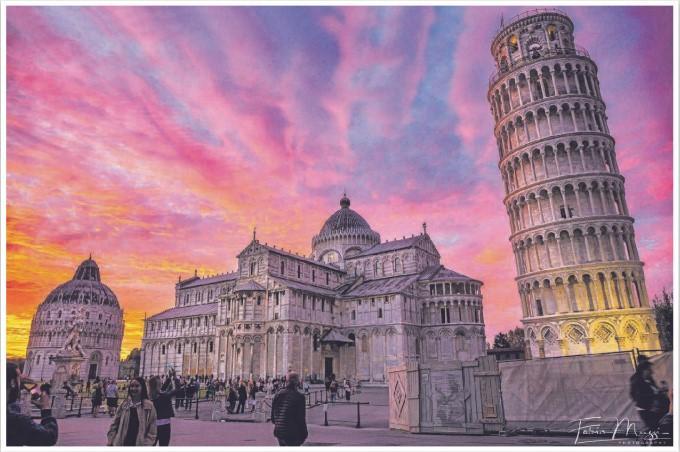 La foto di piazza dei Miracoli scattata da Fabio Muzzi