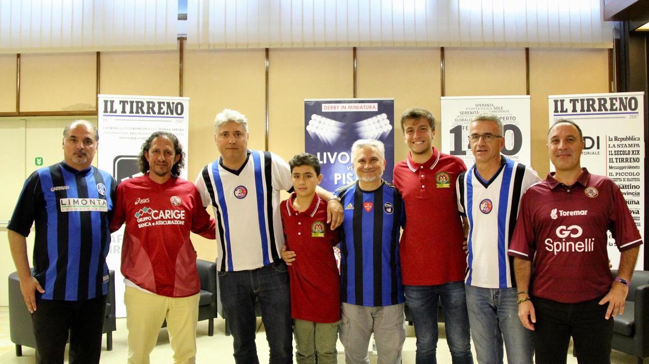 Il derby del subbuteo tra Livorno e Pisa è finito 2-2