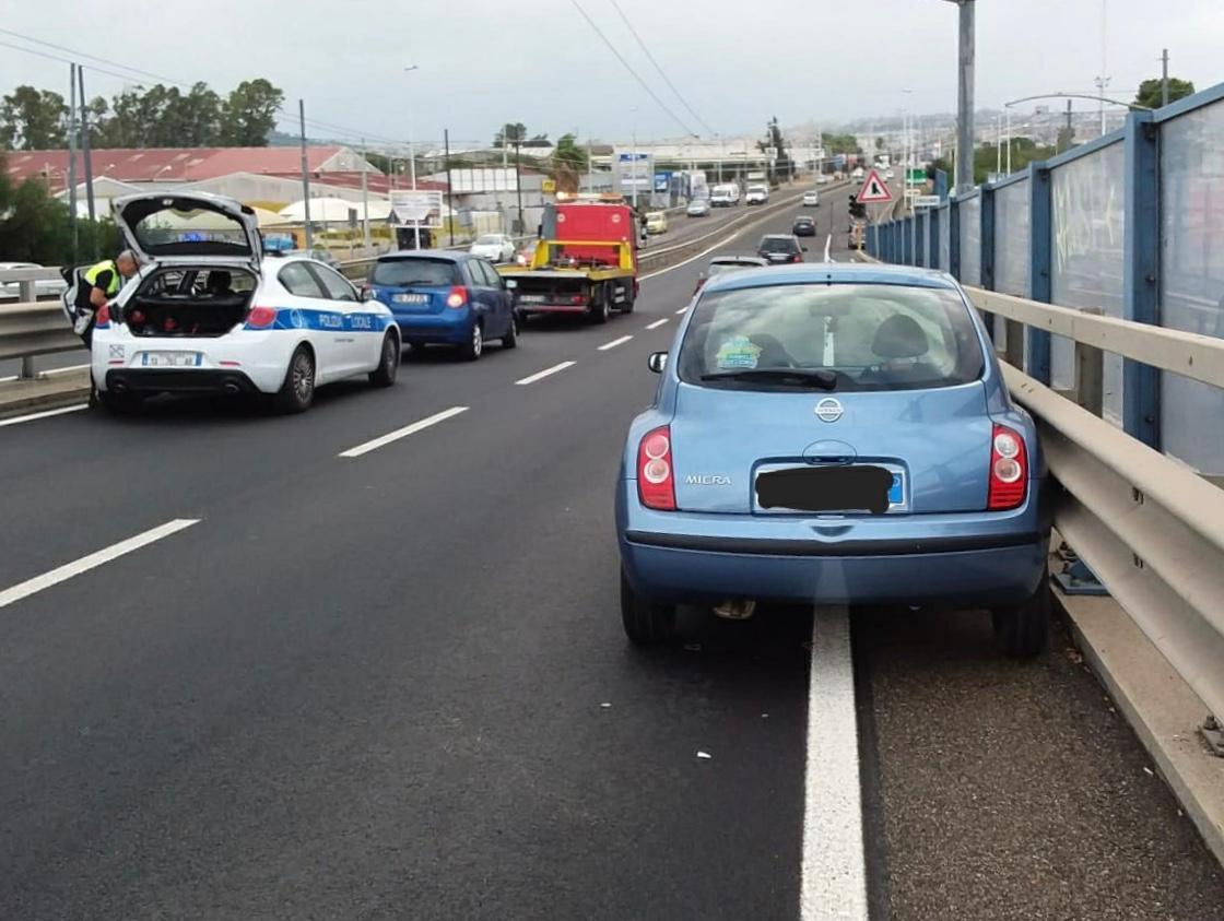 L'incidente in viale Marconi