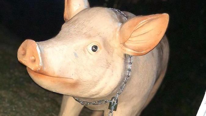 Cecco, la mascotte giramondo è di nuovo al Terno Secco