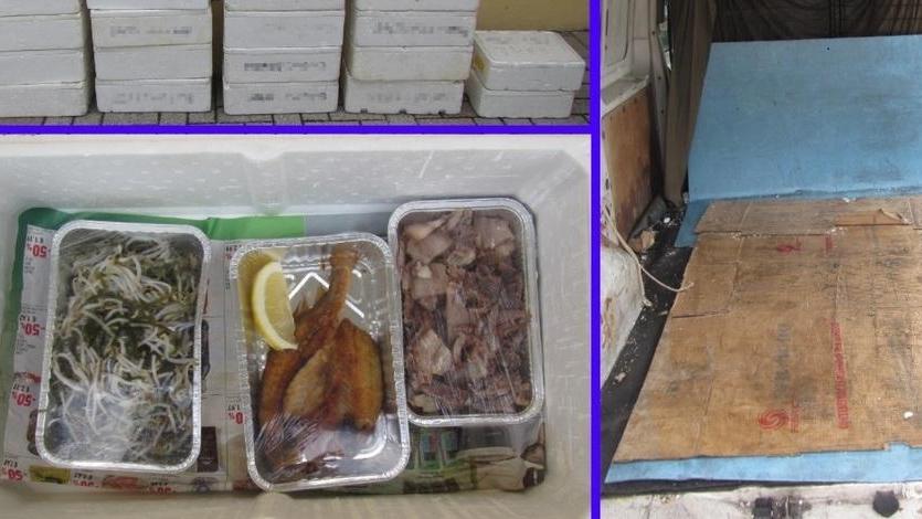 Catering abusivo consegnava cibo agli operai cinesi