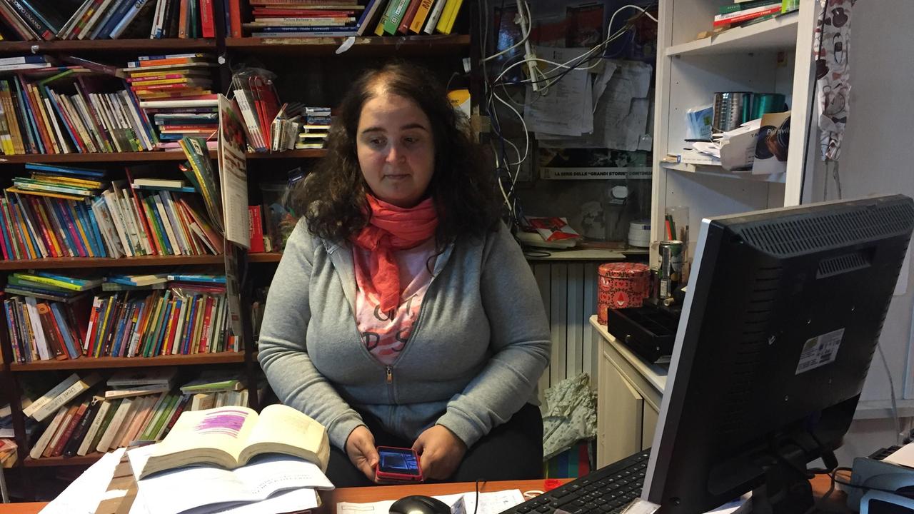La figlia della titolare della libreria Nuova, Elisa Baracchini