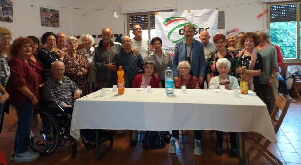 Festa per i novantenni Tutti insieme all’Auser