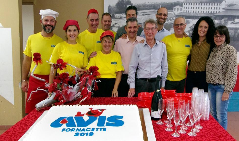 I donatori di sangue Avis in festa