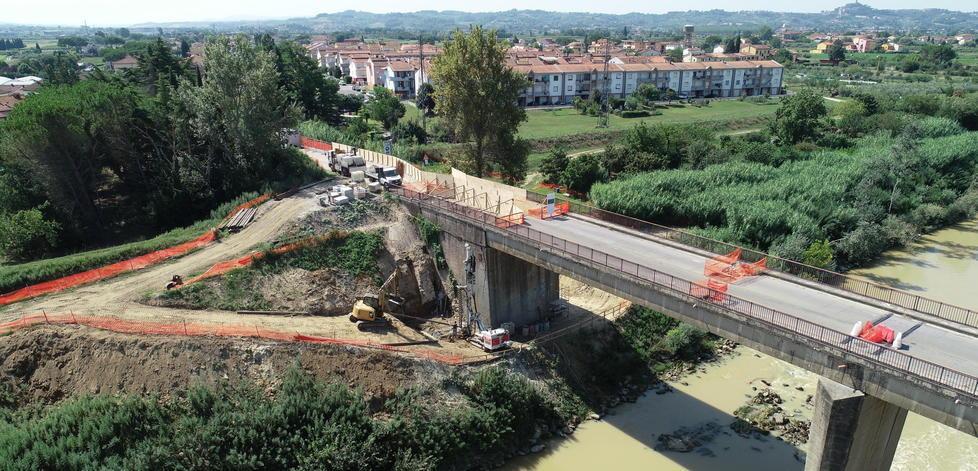 Ponte di Marcignana Prove di carico in vista del via libera 