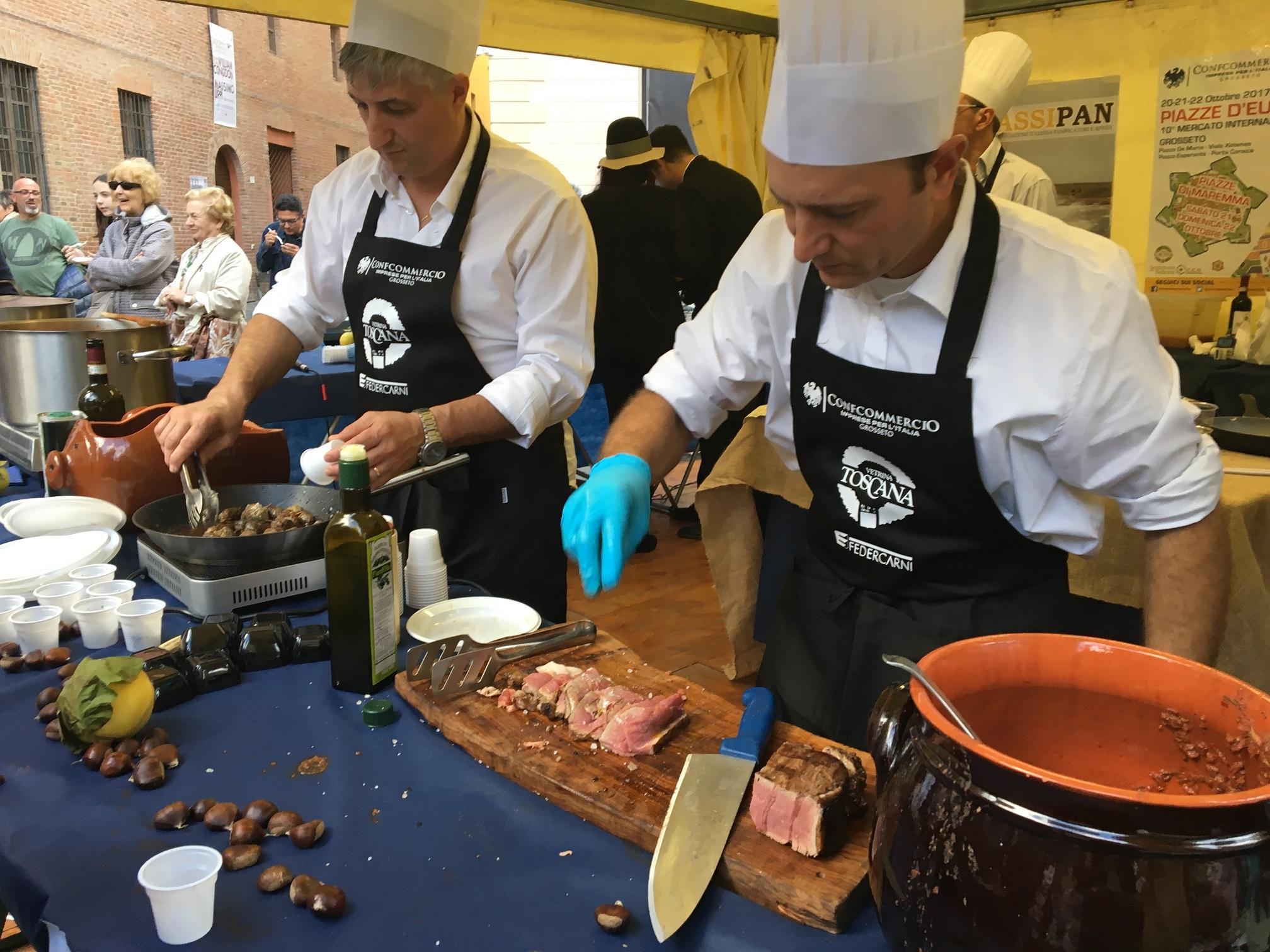 La carne e i macellai di Maremma protagonisti domenica 27 ottobre di Piazze d’Europa