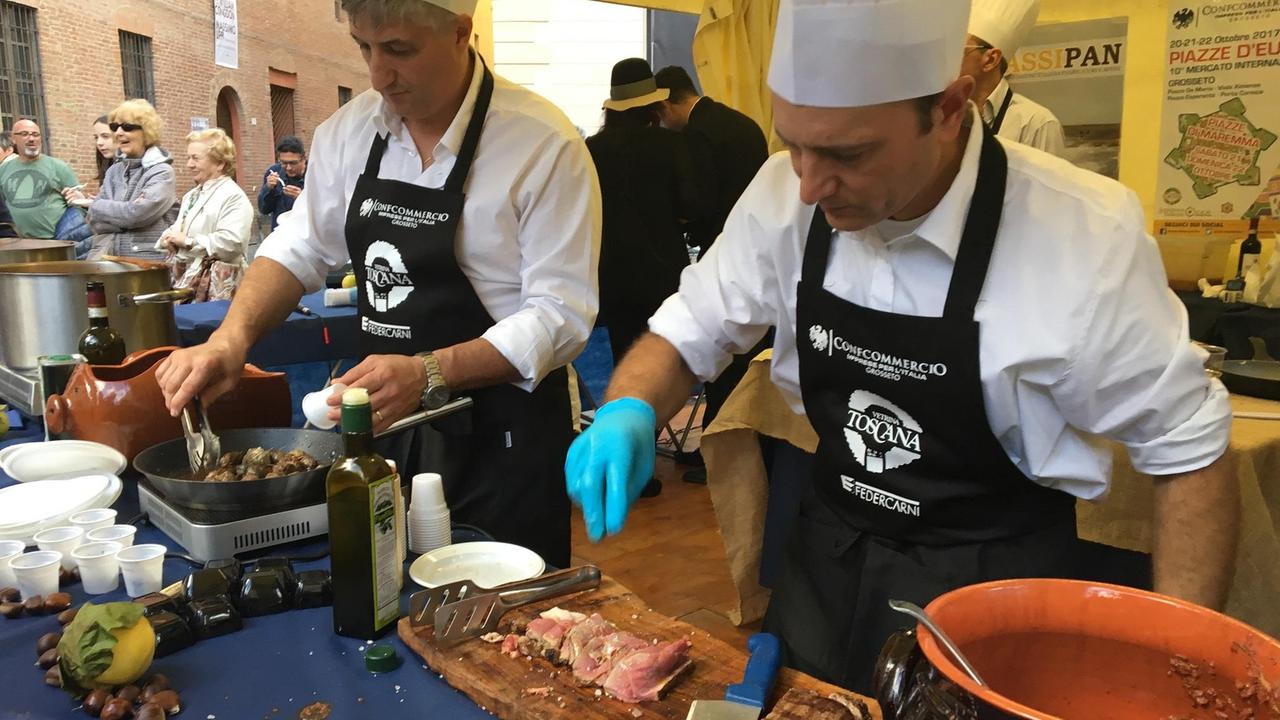 La carne e i macellai di Maremma protagonisti domenica 27 ottobre di Piazze d’Europa