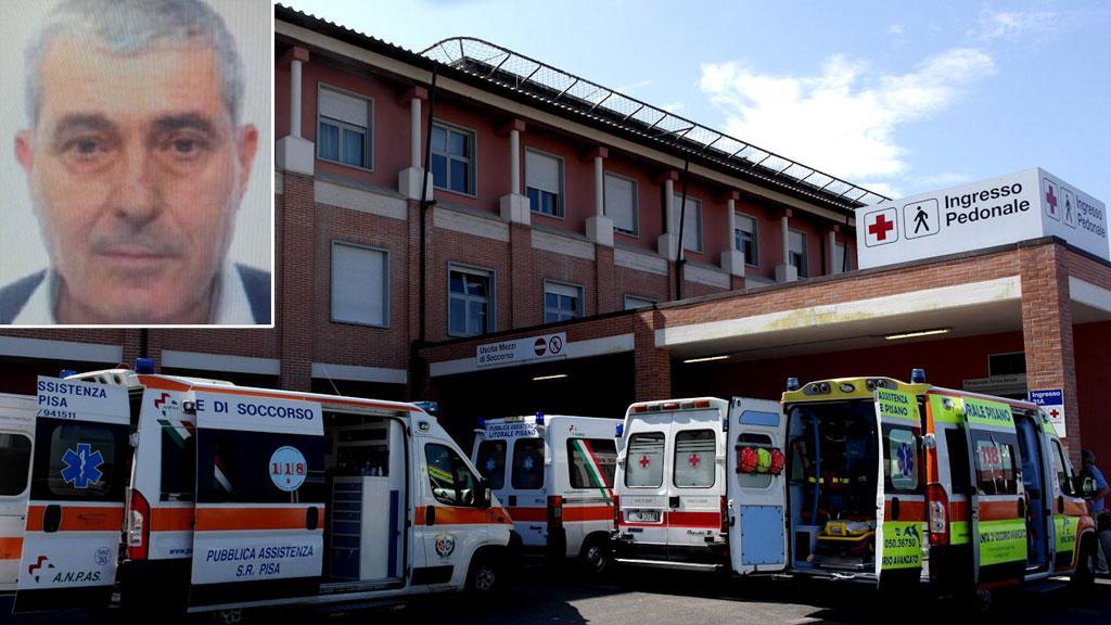 Morto dopo la dimissione da Cisanello, la moglie: «Quando è tornato a casa stava bene»