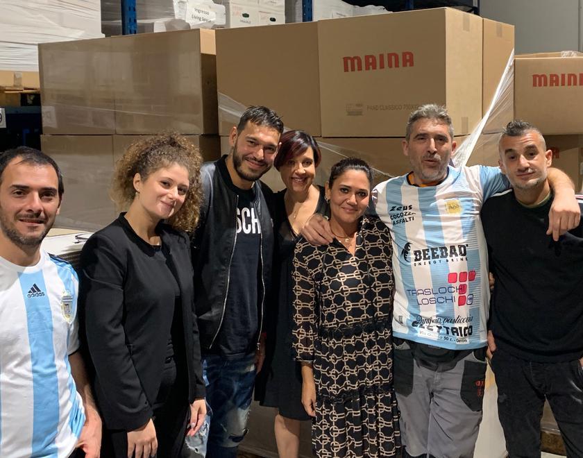 Più di ottomila panettoni solidali in viaggio da Carpi alla serie A 