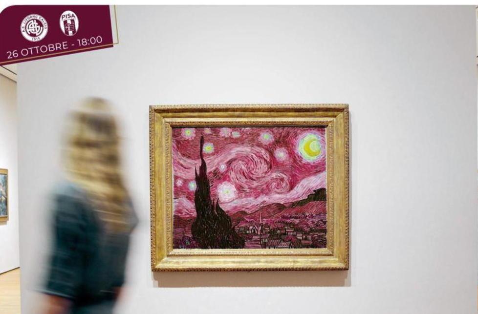 E la notte stellata di Van Gogh è amaranto 