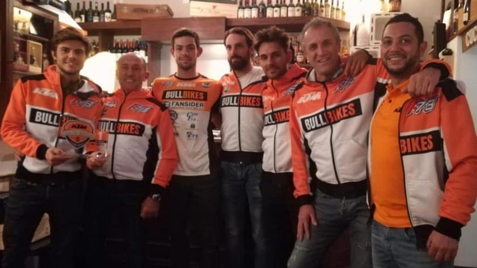 Il team RT73 Bull Bikes ha festeggiato il titolo