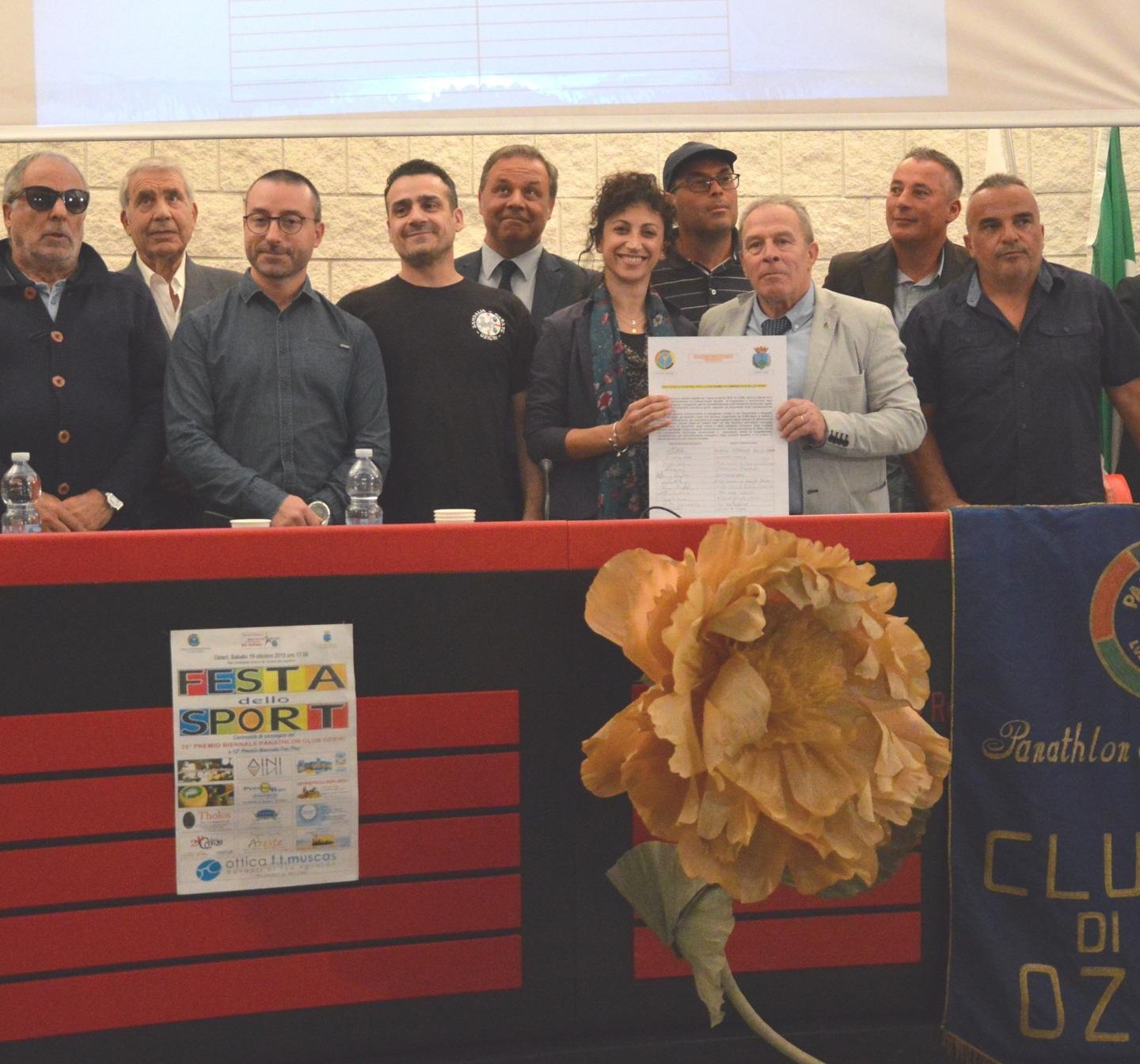Una grande festa di sport alle premiazioni del Panathlon