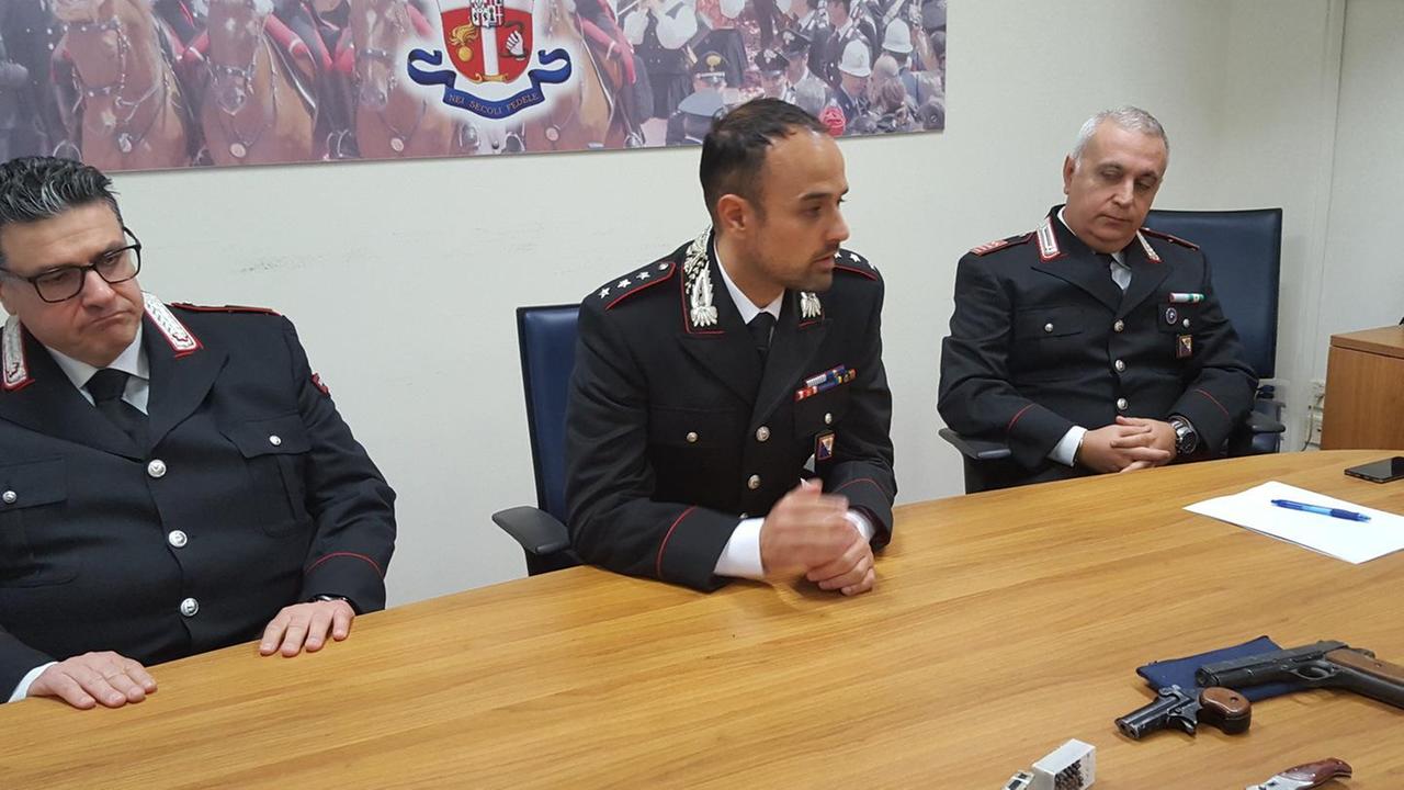 Blitz dei carabinieri: sequestrate armi 