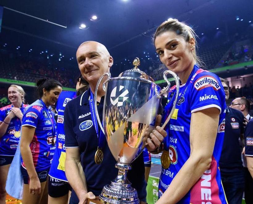 Il modenese Massimo Barbolini premiato miglior allenatore d’Europa 