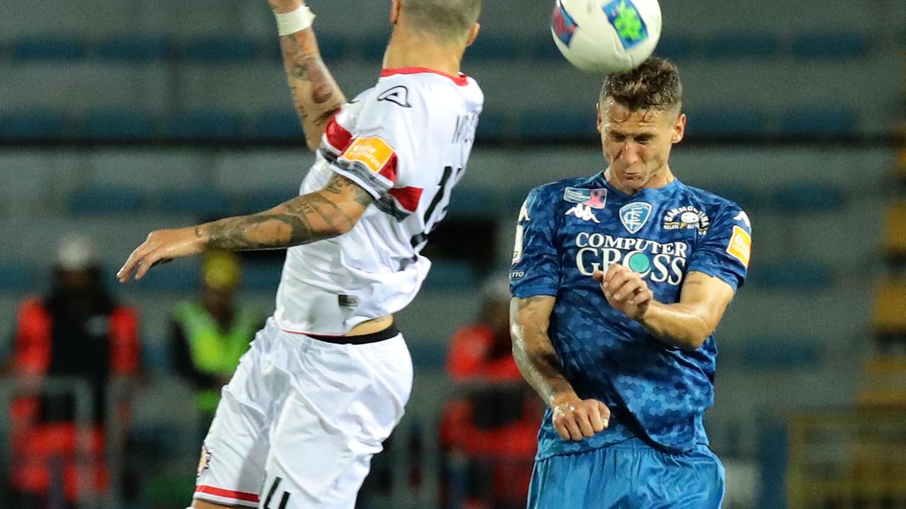 Stulac autore del secondo gol dell'Empoli