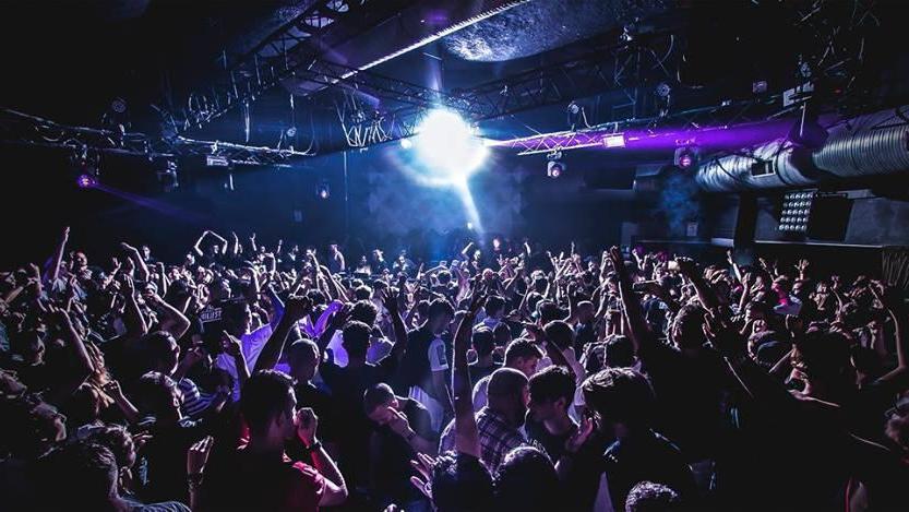 L'interno di una discoteca