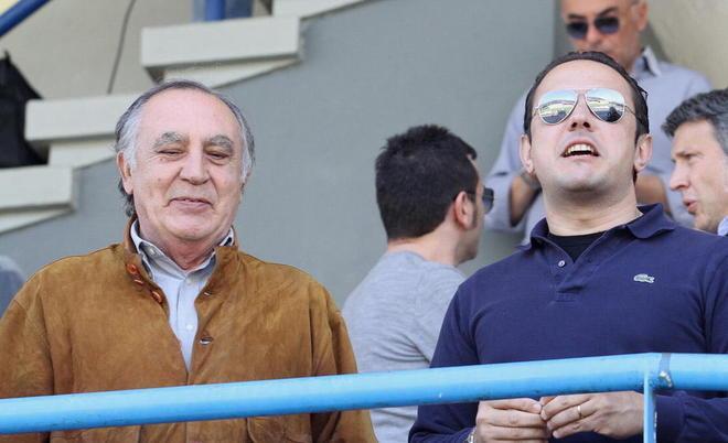 Massimo Teti in tribuna vip