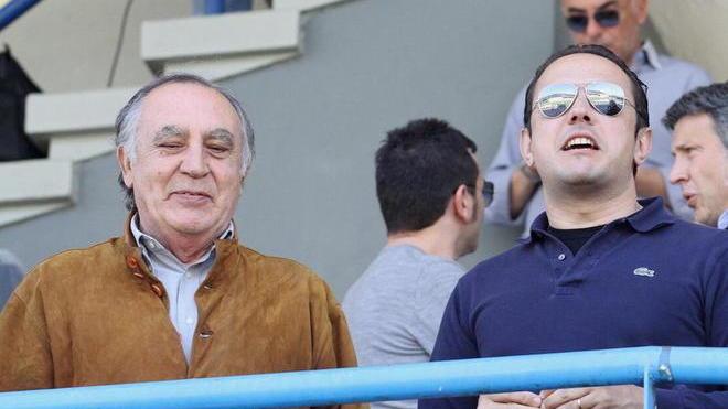 Massimo Teti in tribuna vip