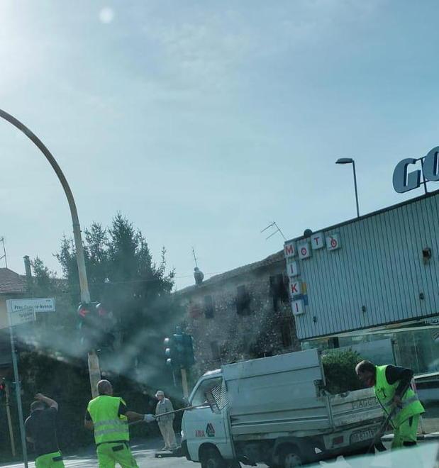 «Finalmente puliscono il tratto di Aurelia in totale degrado» 