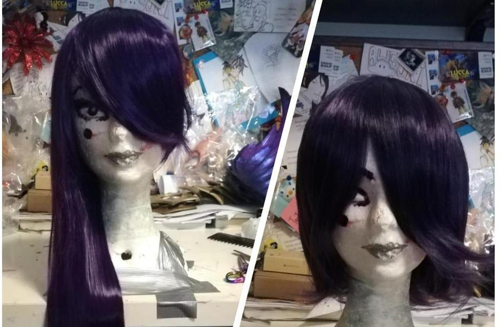 Quanti capelli Morgana! Ago, filo e tanta pazienza per unire due parrucche E ora c’è la prova-trucco 