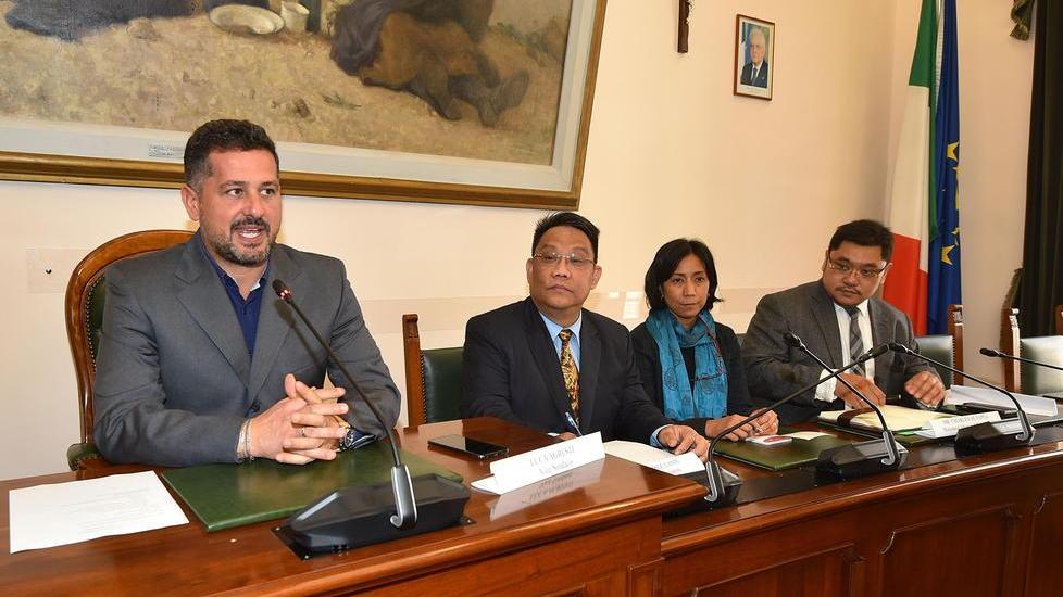 Ricevuta la delegazione