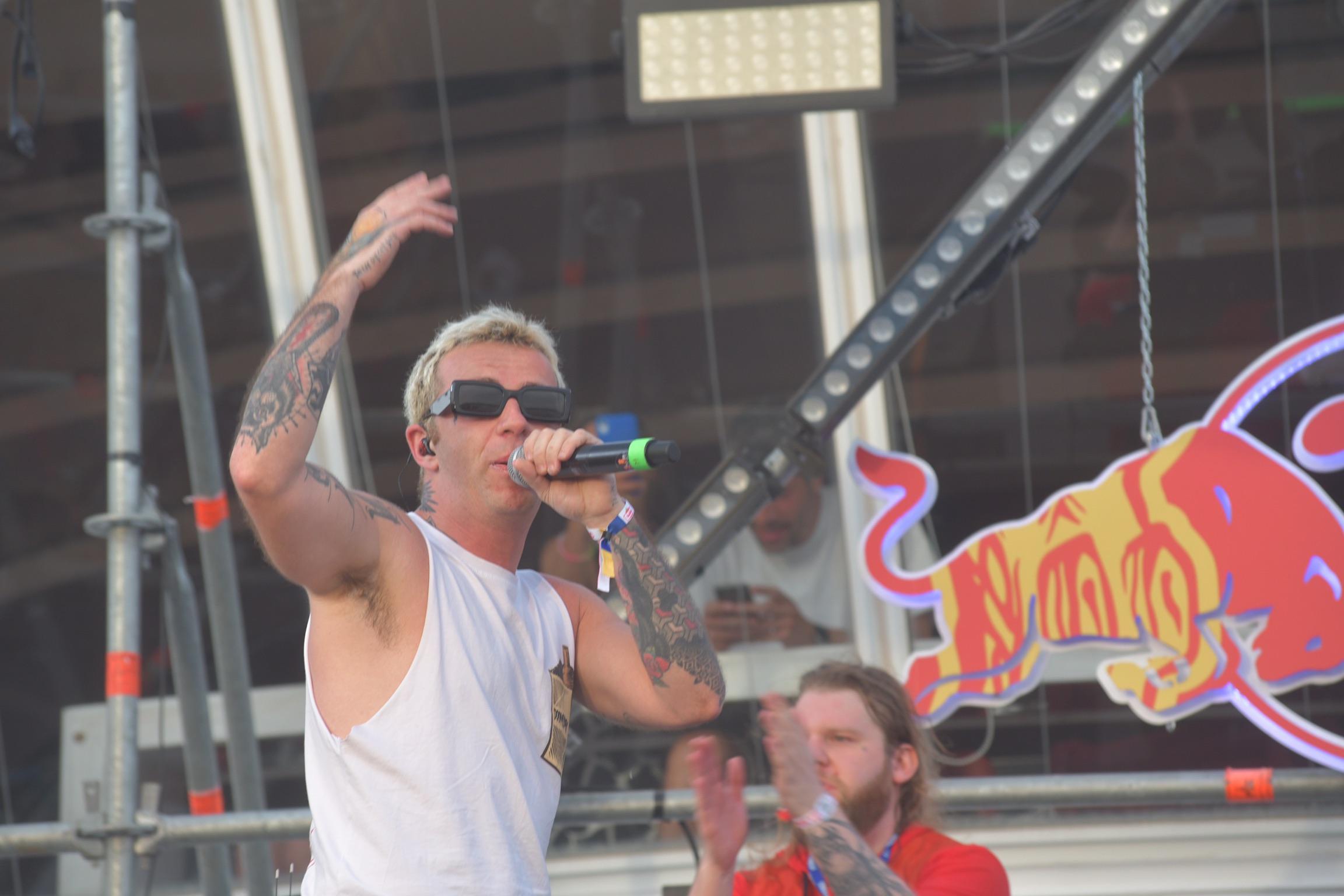 Il rapper olbiese Salmo