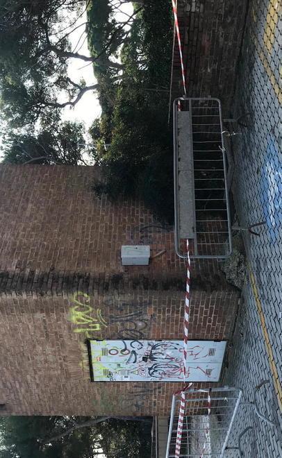 Enel mette in sicurezza la torretta alla stazione «E ora il rifacimento» 