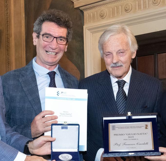 Al professore dei polimeri il riconoscimento “Natta” 