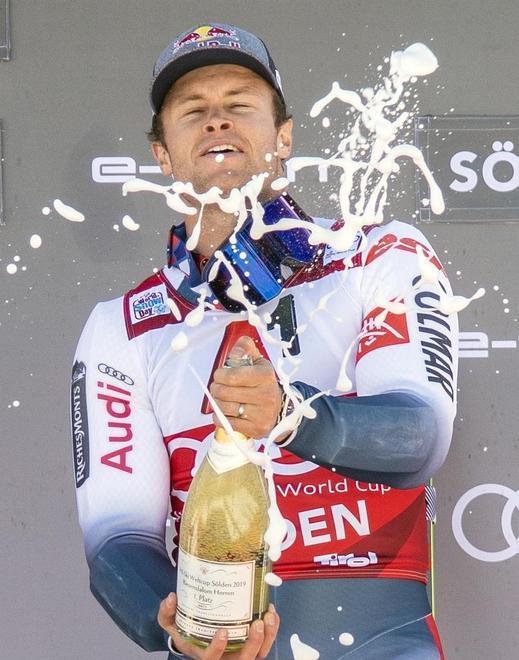 Pinturault gigante a Soelden De Aliprandini, gran rimonta